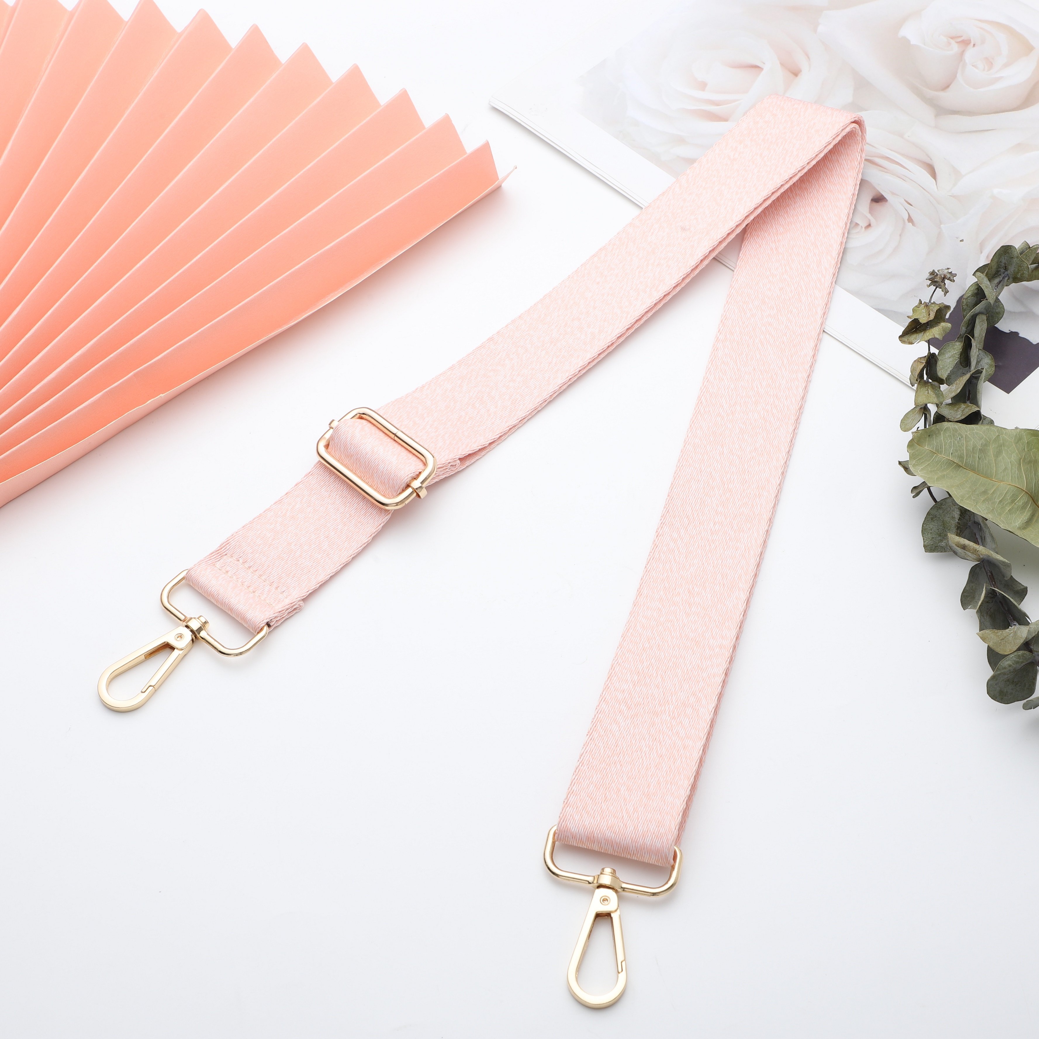 New Multiple Metal Buckle Belt Accessories Shoulder Straps Wholesale Bag Accessories Replacement 3.8cm Webbing bag Straps