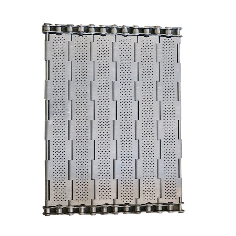 Pitch 31.75mm mesh belt conveyor cnc chip conveyor belt sprocket steel hinge belt