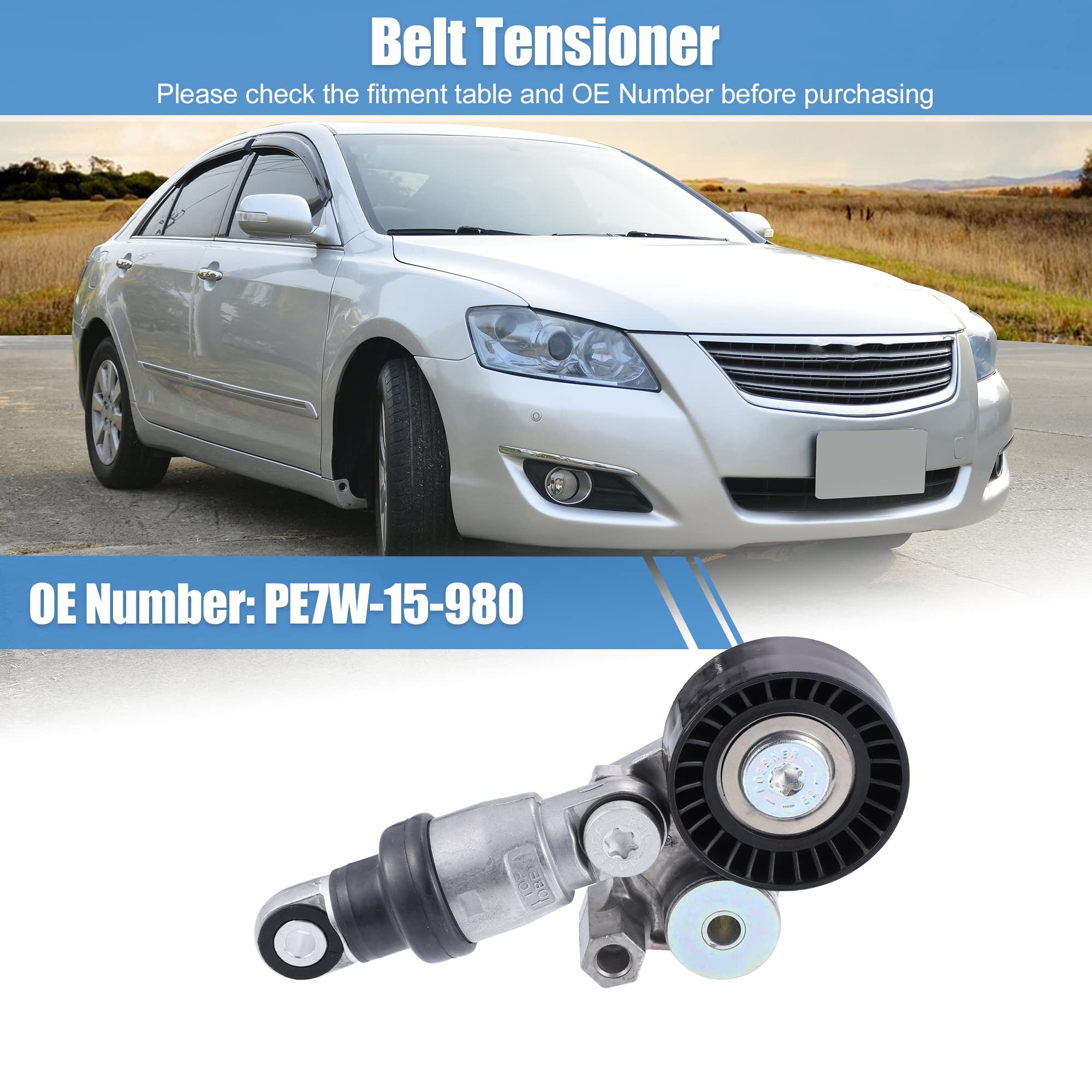 11281717387 Engine Parts Idler Pulley Belt Tensioner Pulley Engine Belt Tensioner For BMW E36 E34 E39