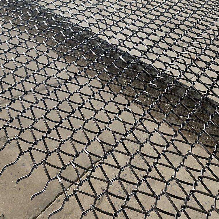 Double Compound Chain-Driven Balanced Weave Stainless Steel Spiral Wire Mesh Belt Flat Balanced Screw Conveyor Restaurant
