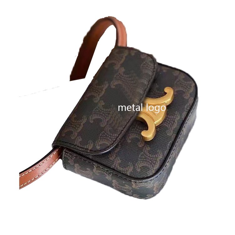 Women's Quality Famous Brand Crossbody Purse Wallet New Fashion Mini Simple Square Waist Pack Belt Bag Character Chest Handbag