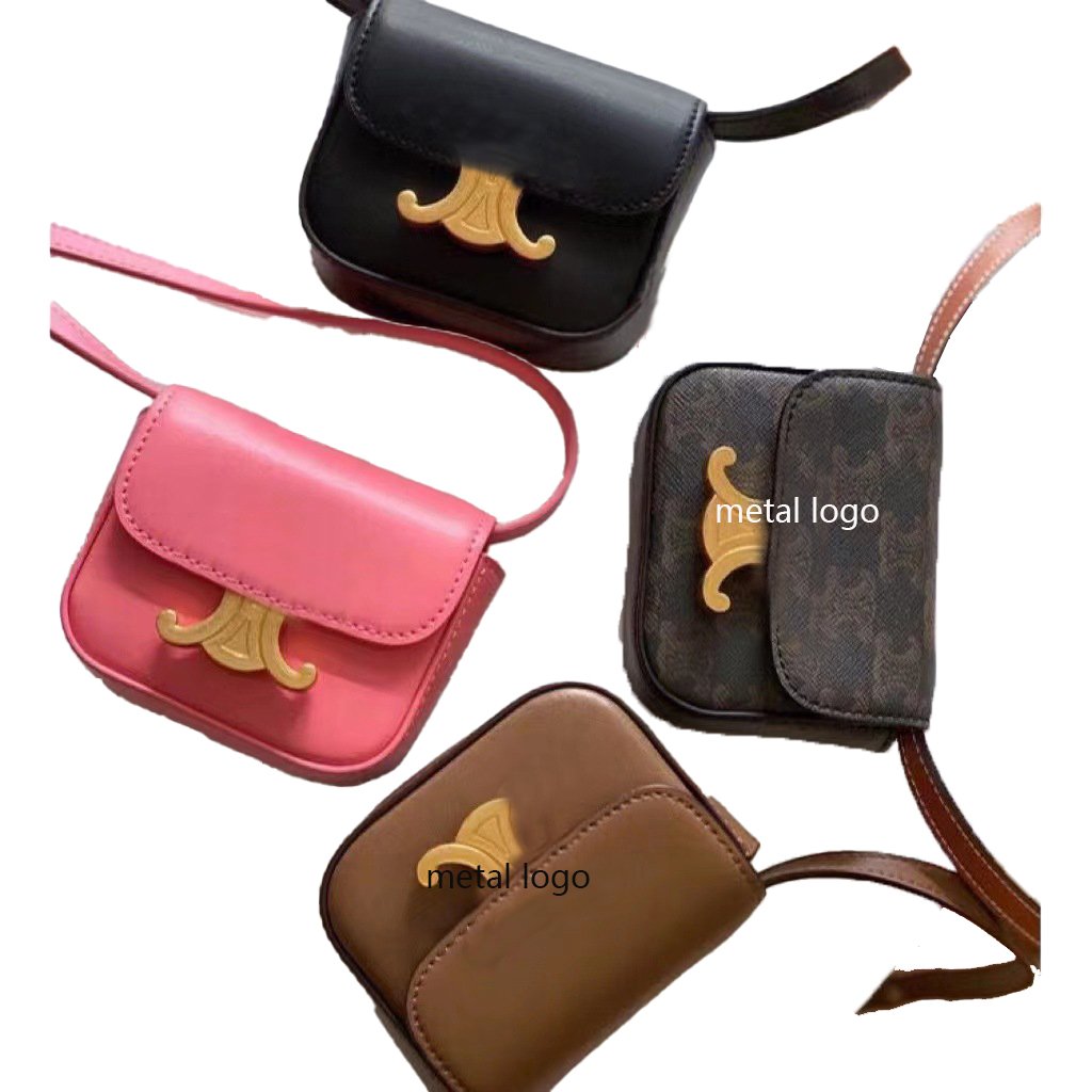 Women's Quality Famous Brand Crossbody Purse Wallet New Fashion Mini Simple Square Waist Pack Belt Bag Character Chest Handbag