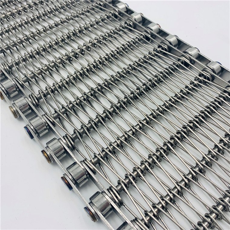 304 Stainless Steel Flex Wire Mesh Conveyor Belt