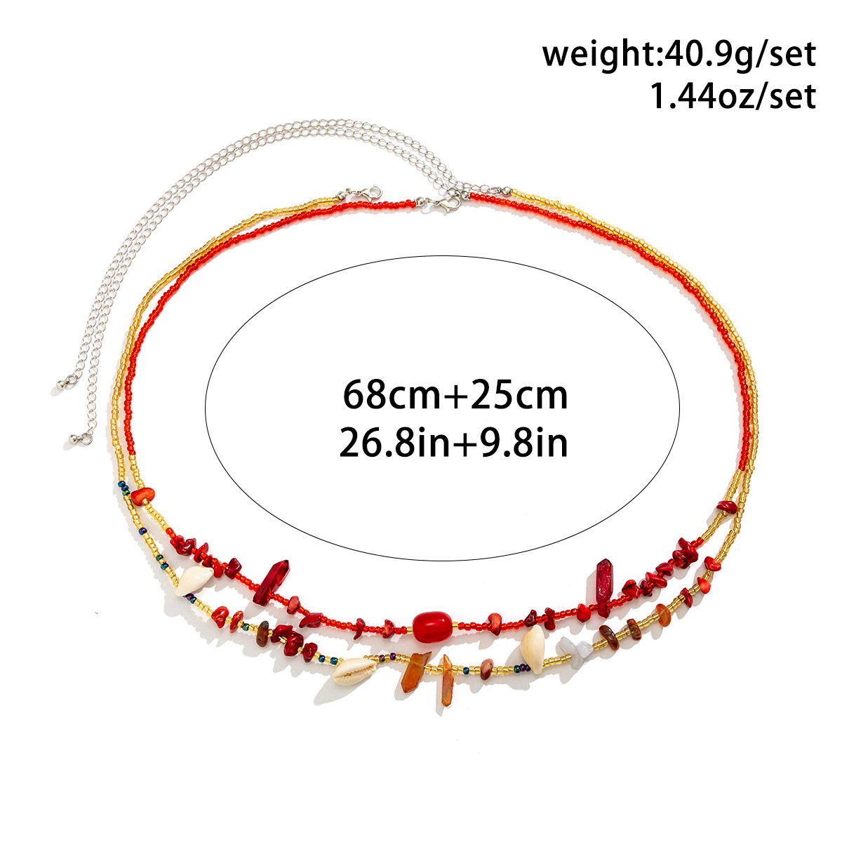 Fashion Red Crystal Beads Waist Belly Belt Doule Layered Colored Body Belly Chains For Beach Bikini Women Jewelry