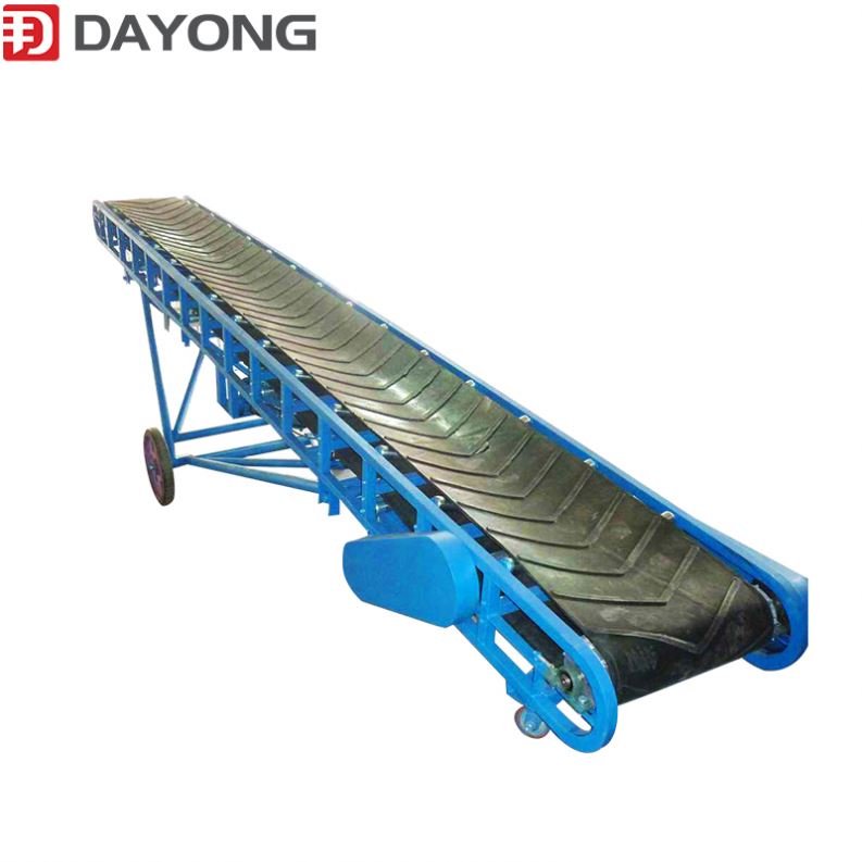 Super Steel Vertical Belt Conveyor For Clinker Transport With High Temperature Resistance For Sand and Gravel Cement Plant