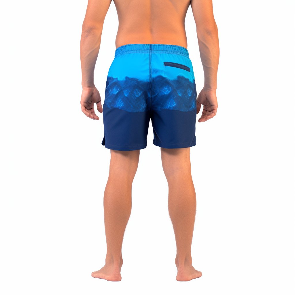 Summer Men Clothing Shorts Full All Print Hawaiian Beach Quick Dry Short Pants Drawstring Swimwear Shorts Swim Trunks