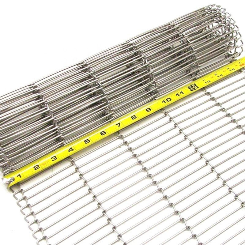 Inox stainless steel 304 metal conveyor wire mesh belt conveyor systems price for pizza oven chocolate enrober bakery