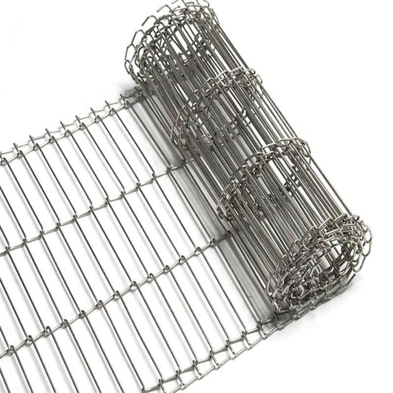 Inox stainless steel 304 metal conveyor wire mesh belt conveyor systems price for pizza oven chocolate enrober bakery