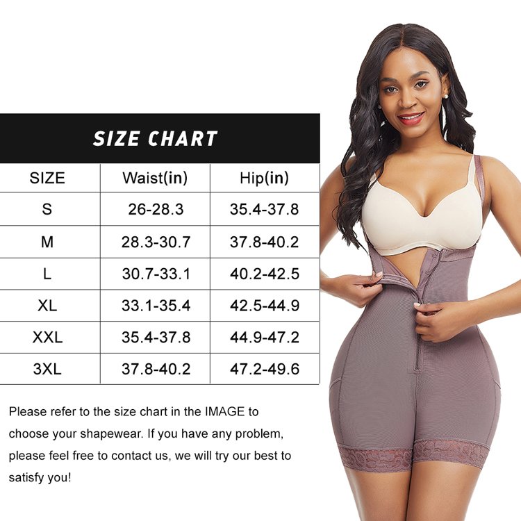 HEXIN Pretty Women Slimming Body Shaper Push Up Butt Lifter High Waist Compression Women Full Body Shapewear
