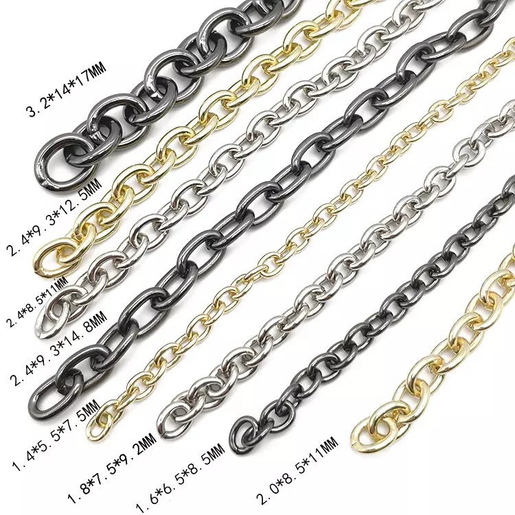 Bag accessories Metal Chains For Handbag Hardware Accessories Metal Chain Metal Bag Chain for handbag