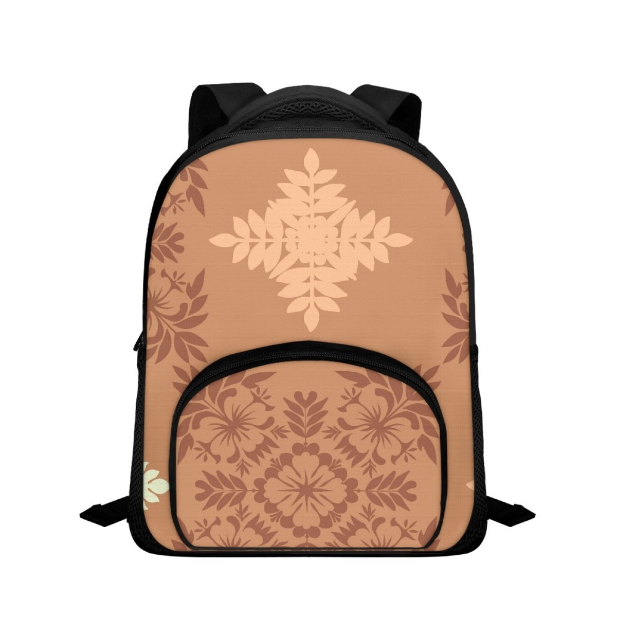 3D Digital Sublimation Print Custom Hawaiian Quilt Pattern Waterproof And Portable 12 Inch Children's Backpack Print On Demand