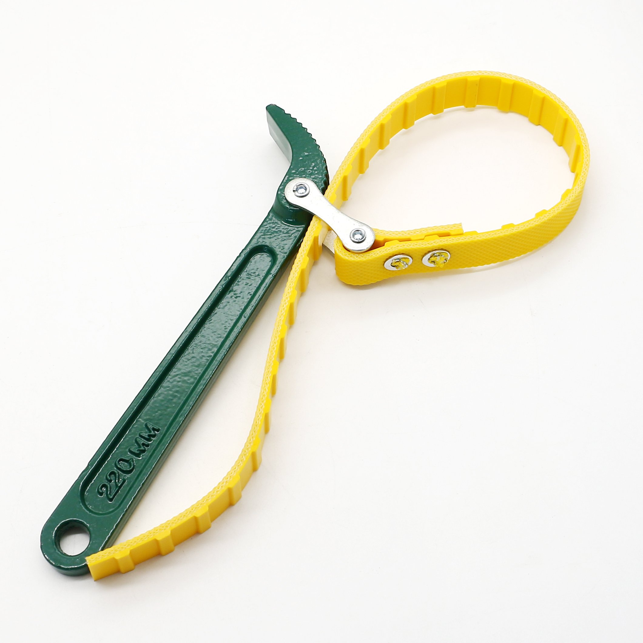 High Quality Customized Auto Oil Filter Wrench Belt Chain Type 9 12 inch Car Adjustable Oil Filter Wrench Tool