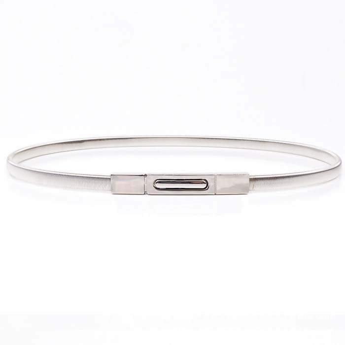 wholesale width 1.0cm female fashion women's one piece dress overcoat decorative waist metal band belts