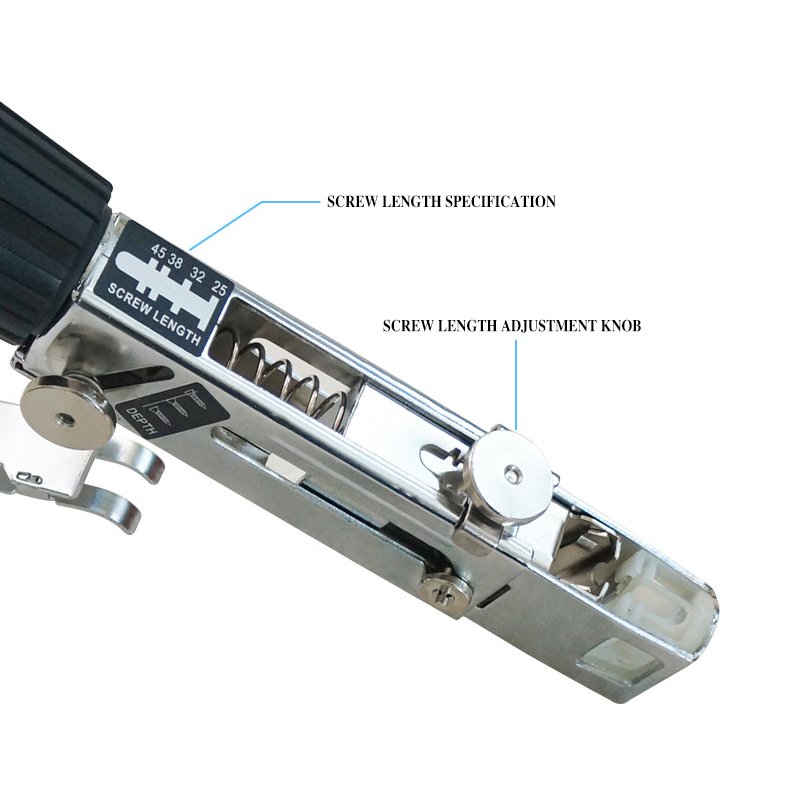 Portable Chain Automatic Decoration Gypsum Board Chain Belt Cordless Screw Gun Nail Head For Wood