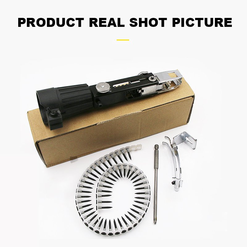 Portable Chain Automatic Decoration Gypsum Board Chain Belt Cordless Screw Gun Nail Head For Wood