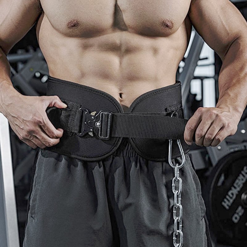 Custom Length Heavy Duty Gym Belt Genuine Leather Powerlifting Weight Lifting Equipment from Pakistan Fitness Training Equipment