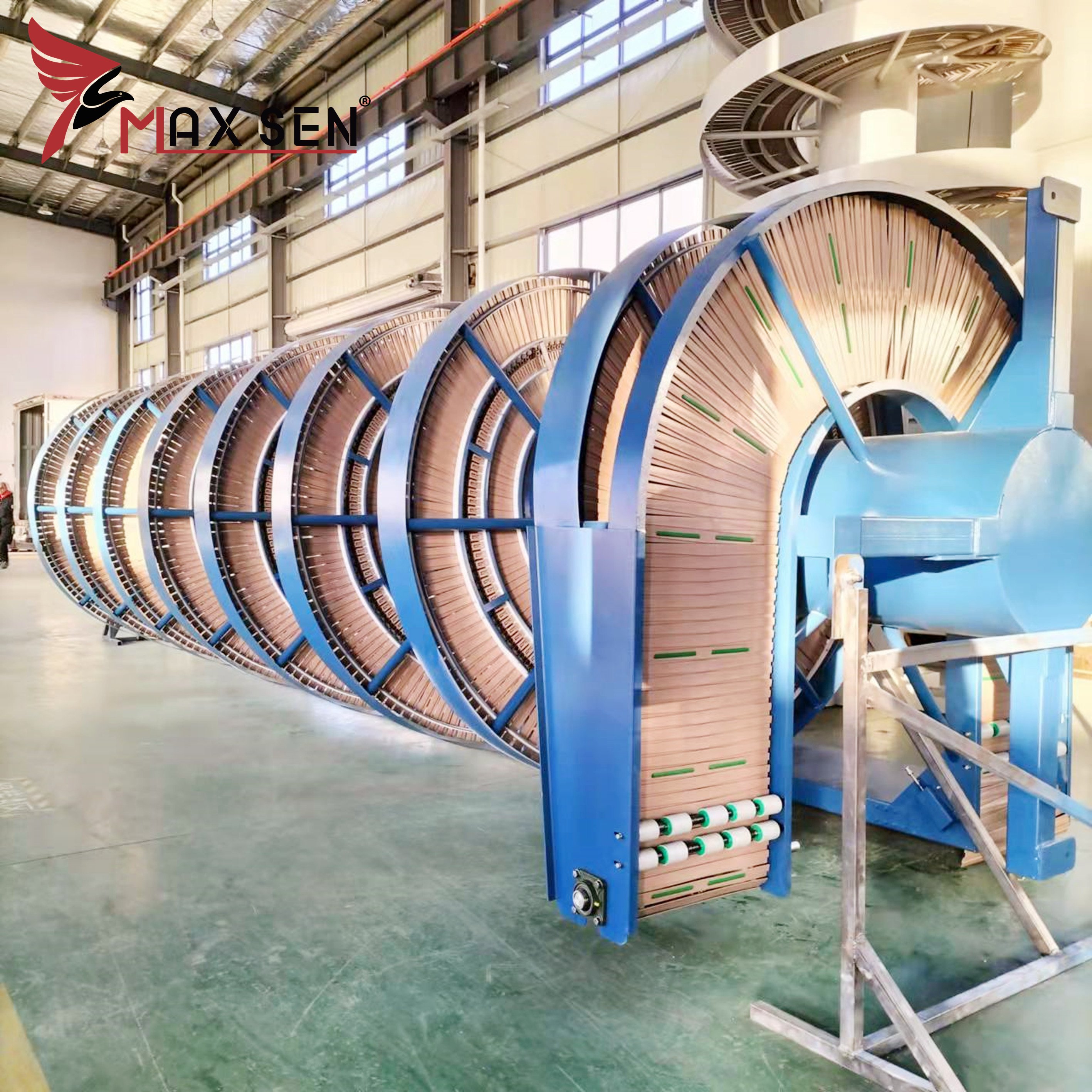 Vertical Lifting Screw Automatic Machine Spiral Conveyor for Outside Transport