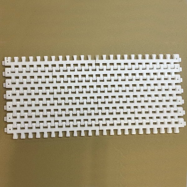 High Quality MF2 CP5 BT Belt Conveyor with Plain Curve Bottom Tap POM Materials for Heavy Loads and Food Usage
