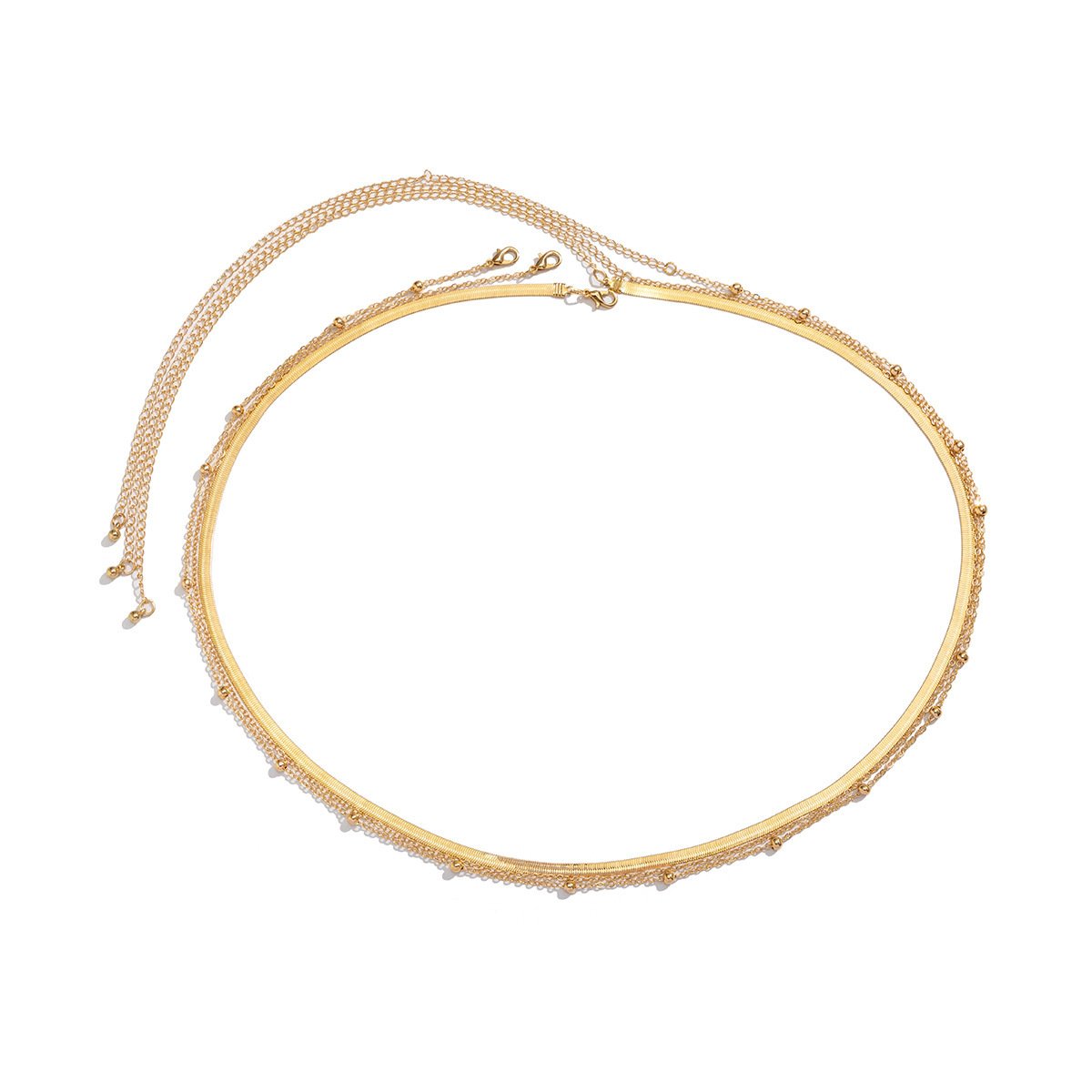 Trendy Chain Belt Women Waist Chain Body Jewelry Sexy Multi-layer Gold Plated Ladies Belly Waist Chain Jewelry