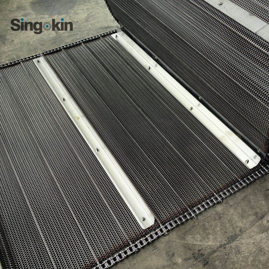 Factory customized Chain Driven Belt Stainless Steel Wire Mesh Conveyor Belt