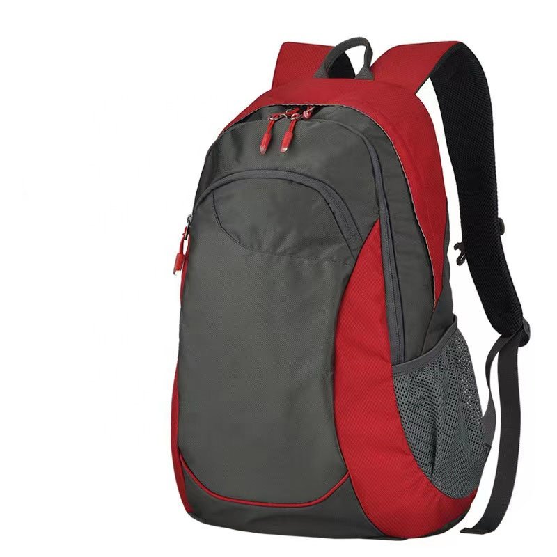 Evercredit 1680D black polyester laptop backpacks school bags computer travel duffle bag hiking backpack bag hiking camping