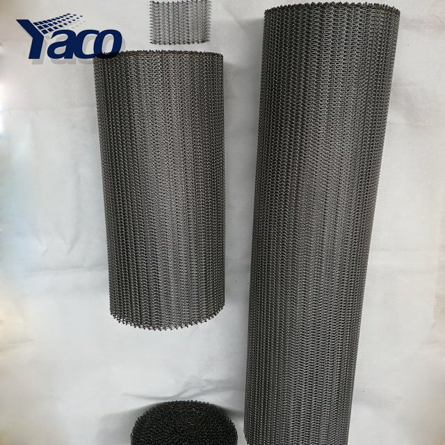 easy install food grade stainless steel twisted wire conveyor mesh conveyor belt for oven