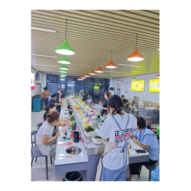 Hot Pot Rotary Sushi Conveyor Belt System conveyor belf for food sending