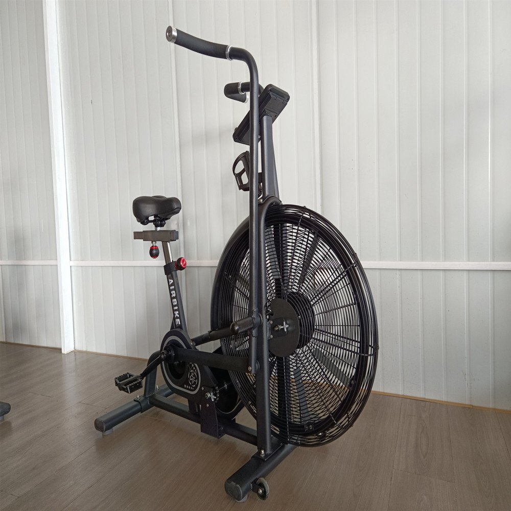 Factory Wholesale Commercial Gym Household Aerobic Cardio Machine Training Fitness Equipment Exercise Air Bike Fan Bike