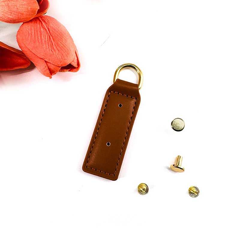 custom hardware accessories accessories D buckle leather buckle bag belt chain link buckle DIY accessories double leather side
