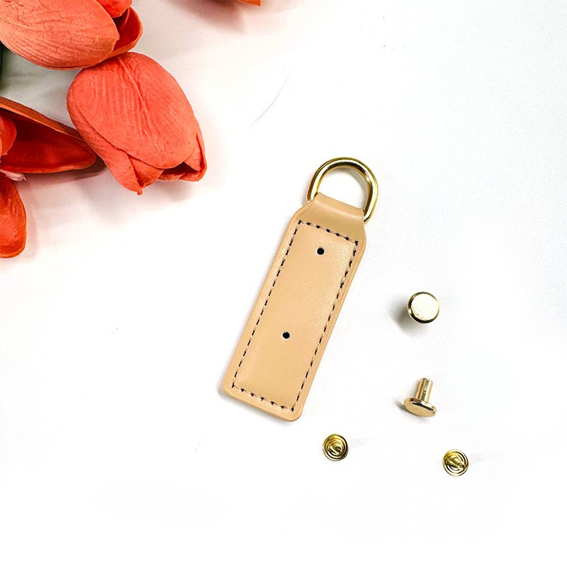 custom hardware accessories accessories D buckle leather buckle bag belt chain link buckle DIY accessories double leather side