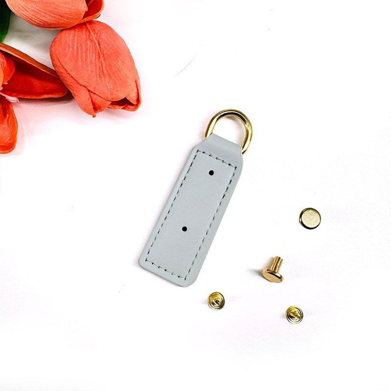 custom hardware accessories accessories D buckle leather buckle bag belt chain link buckle DIY accessories double leather side