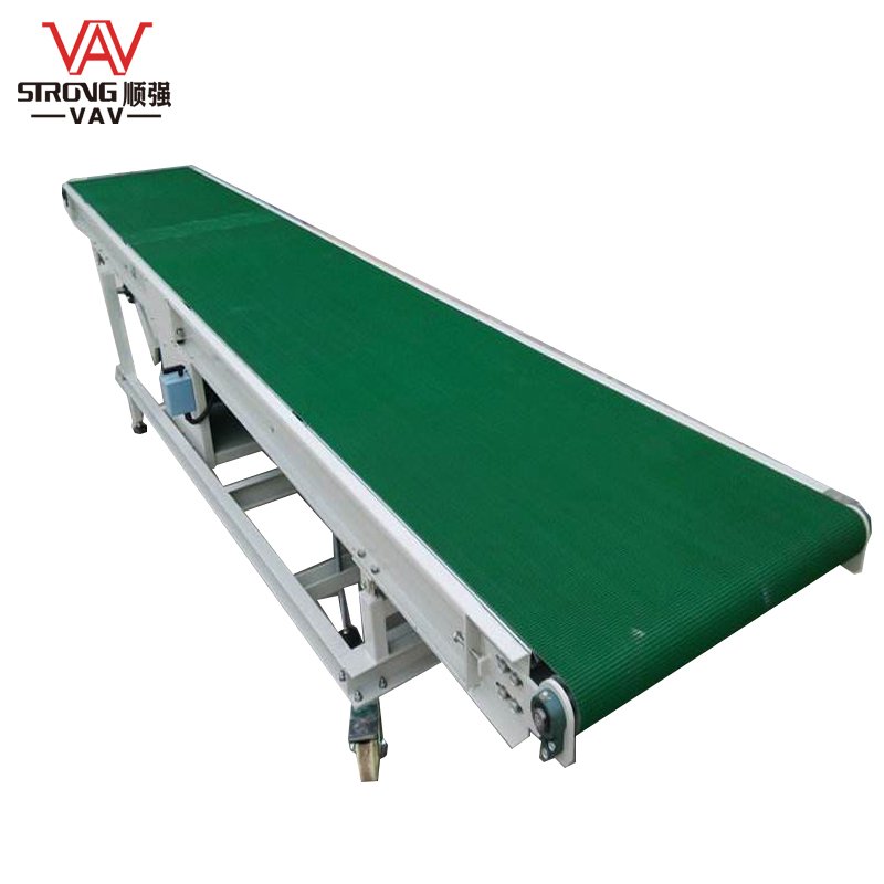 Factory conveyor belt Aluminum assembly line PVC Belt Conveyor