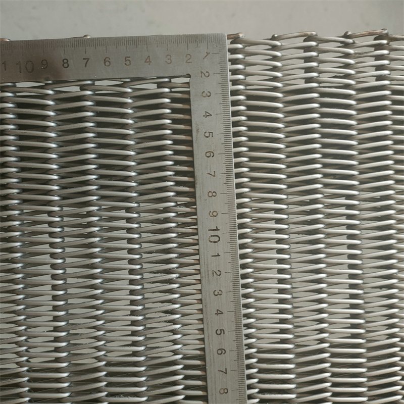 Stainless steel mesh belt dryer cleaning machine metal conveyor chain mesh belt food assembly line mesh