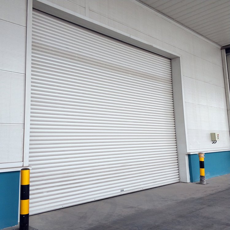Industrial Wind-Proof Automatic Steel Material Security Roll Up Door