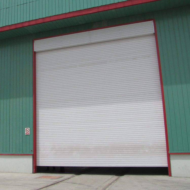 Industrial Wind-Proof Automatic Steel Material Security Roll Up Door