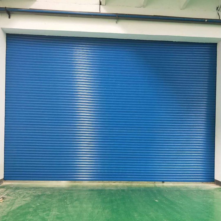 Industrial Wind-Proof Automatic Steel Material Security Roll Up Door