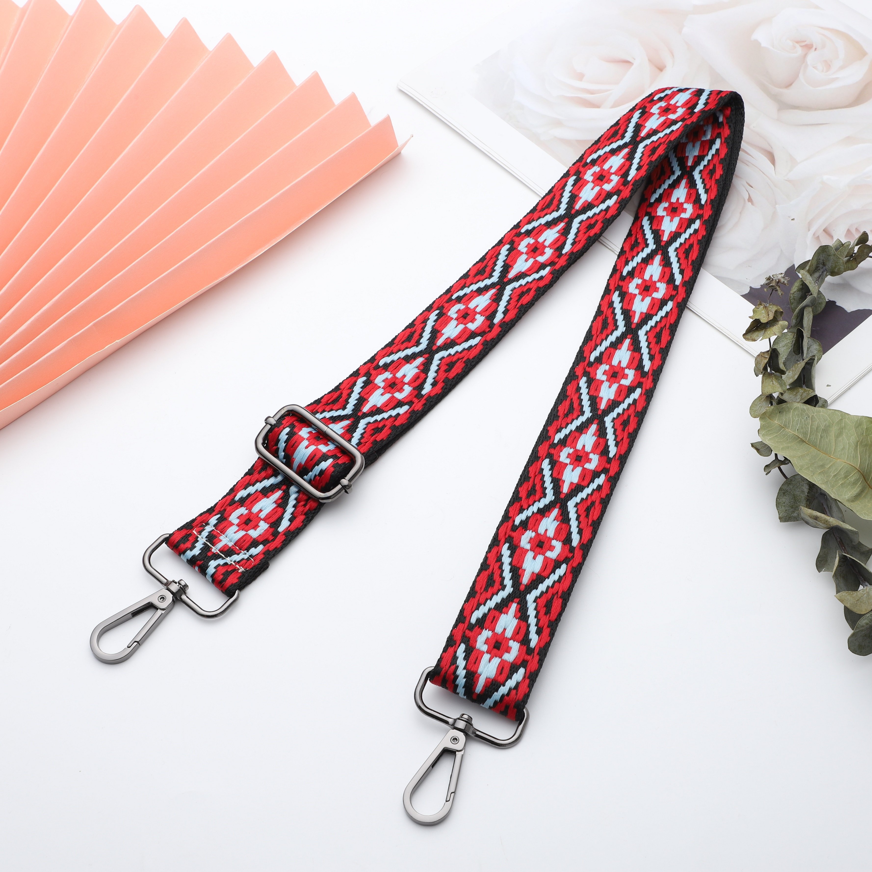 New 3.8cm Chain Guitar Messenger Bag Replacement Wallet Replacement Hardware Handle Braided Shoulder Strap bag Straps
