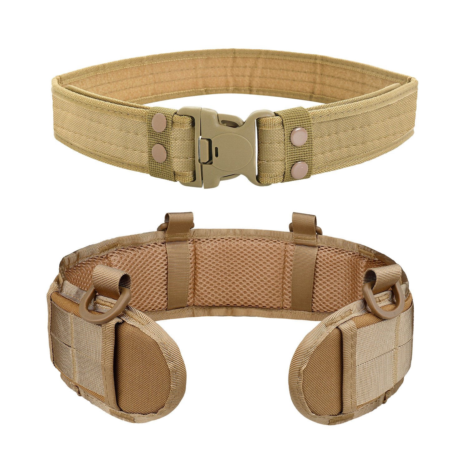 Outdoor Tactical Belt Multifunctional Quick Release Waist Cover with Buckle Nylon Fabric Stock E-Commerce Hot sale belt