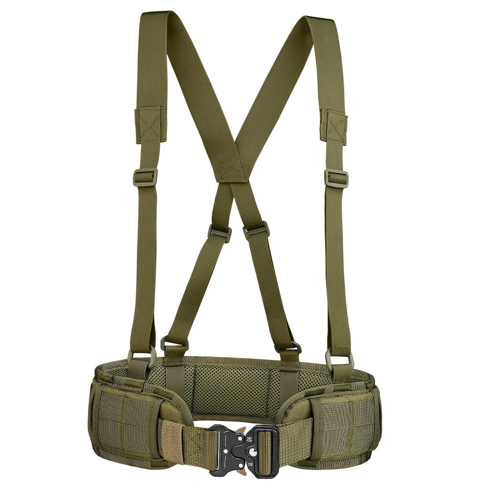 Outdoor Tactical Belt Multifunctional Quick Release Waist Cover with Buckle Nylon Fabric Stock E-Commerce Hot sale belt