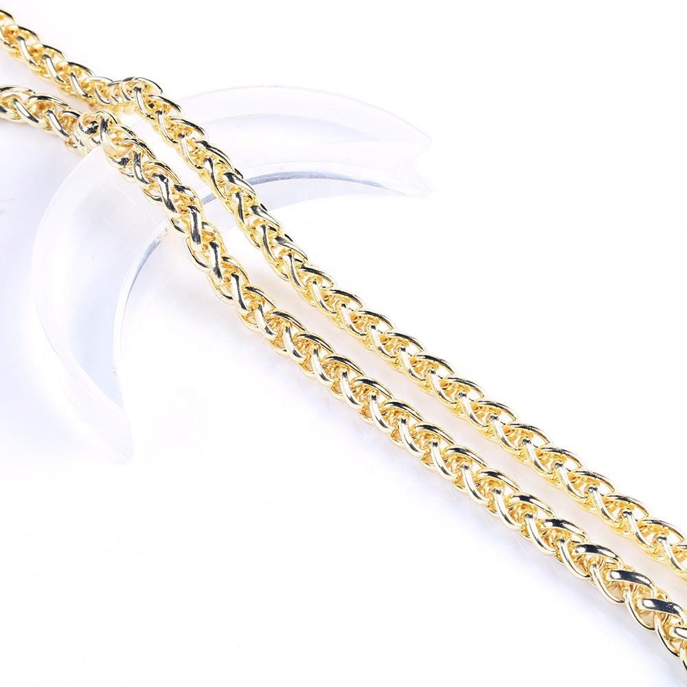 Wholesale china iron belt waist chain metal gold hoop chain belt