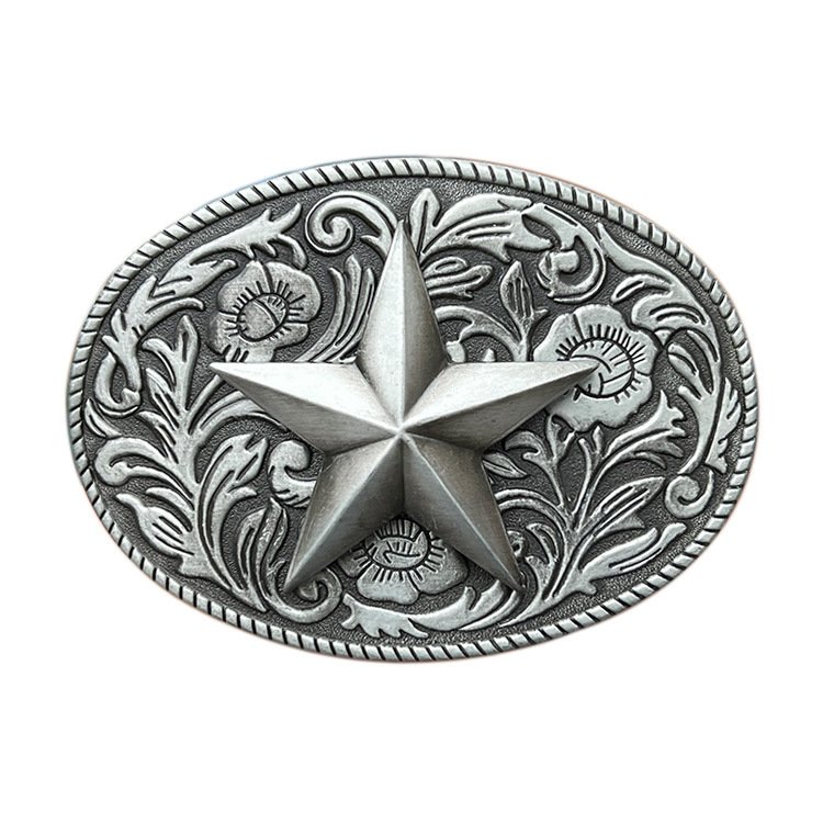Western cowboy Hip-Hop hipster essential guitar versatile belt buckle
