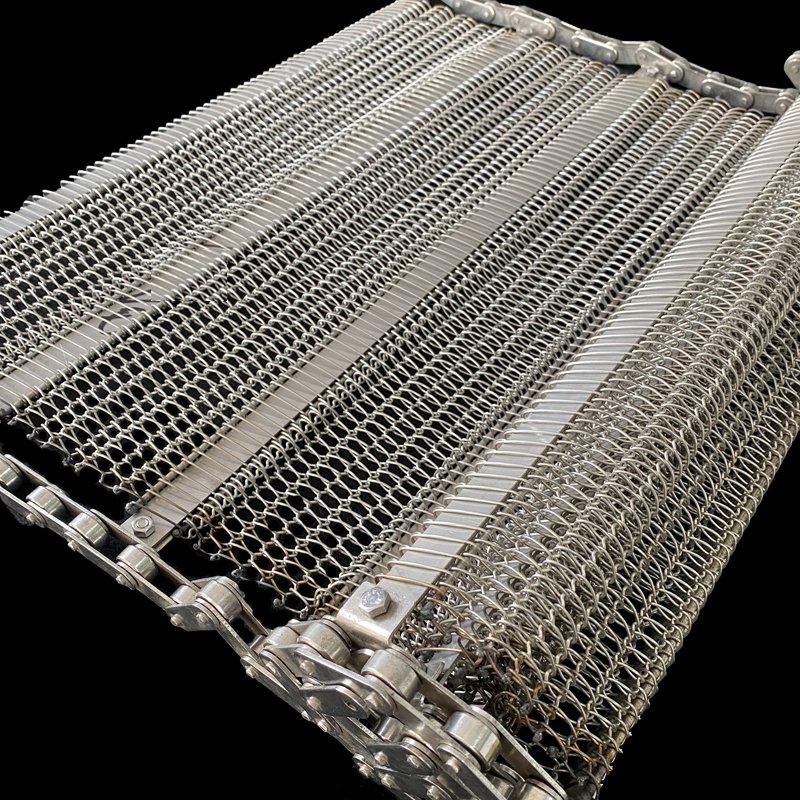 Manufacturer low price stainless steel belt heat resistant conveyor belt drying machine pizza oven