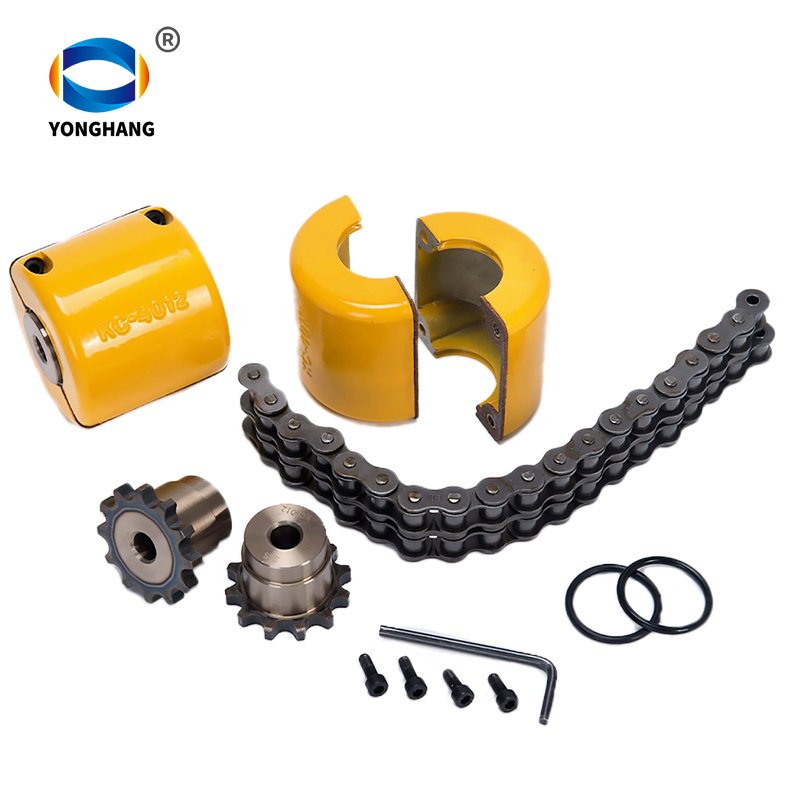 OEM ODM Factory Supply Customized Steel Chain Sprocket Large Pitch Double Wheel Sprocket