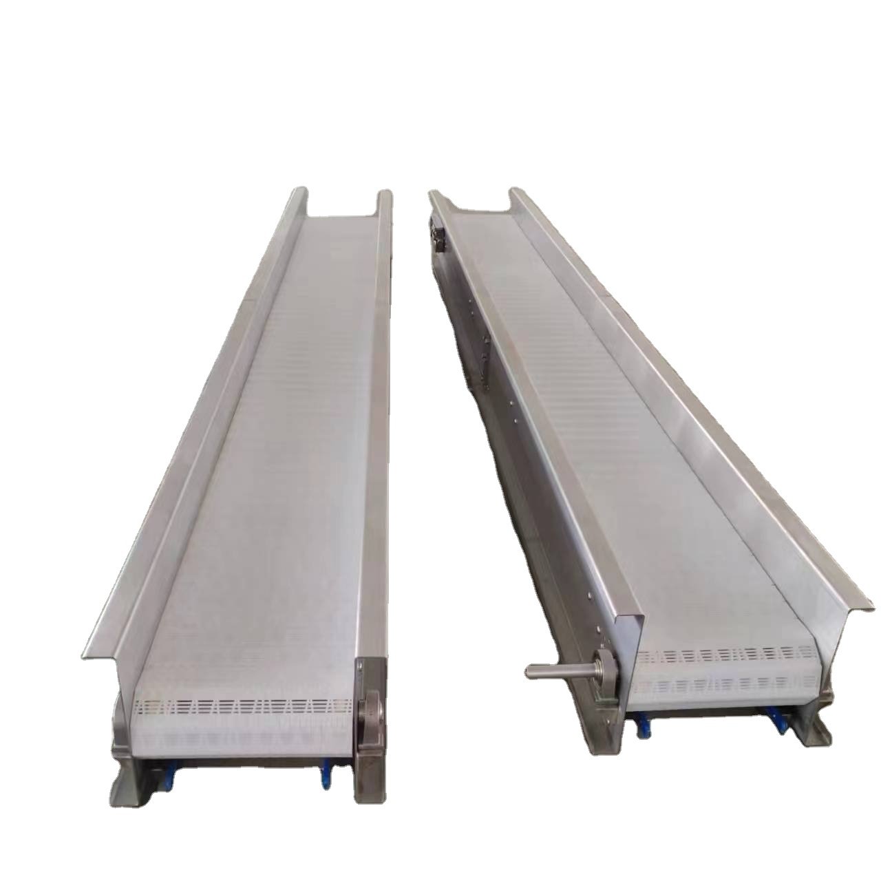 horizontal conveyor with PP conveyor belt
