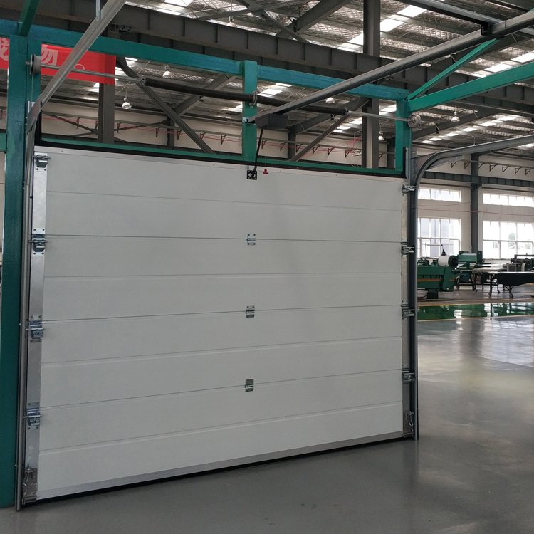 Wholesale Electric Double Track Steel Panel Overhead Lift Garage Door