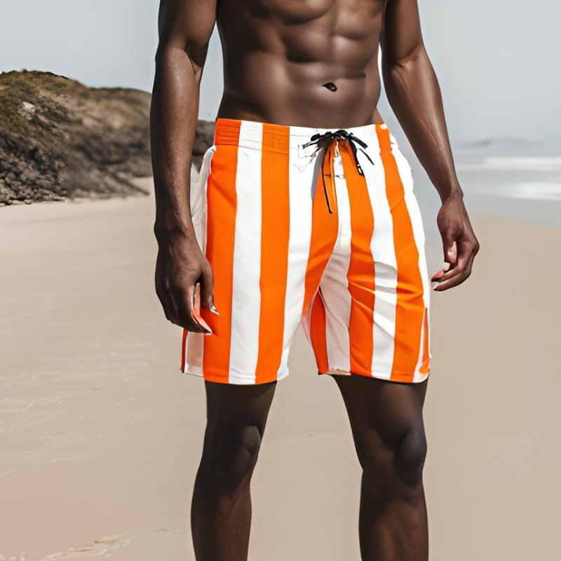 Boardshorts Beach Shorts Men's Swimming Trunks Vintage Streetwear Board Shorts Pants Swimwear Pockets