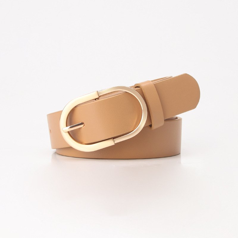 Factory Sale Women's Men's Fashion Rivet Western Belt Punk Metal Buckles ladies waist belt