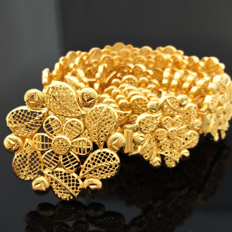 Dubai chain Belts For Women Luxury Gold Plated Bridal Waist belts With Cutout Metal gold filled jewelry