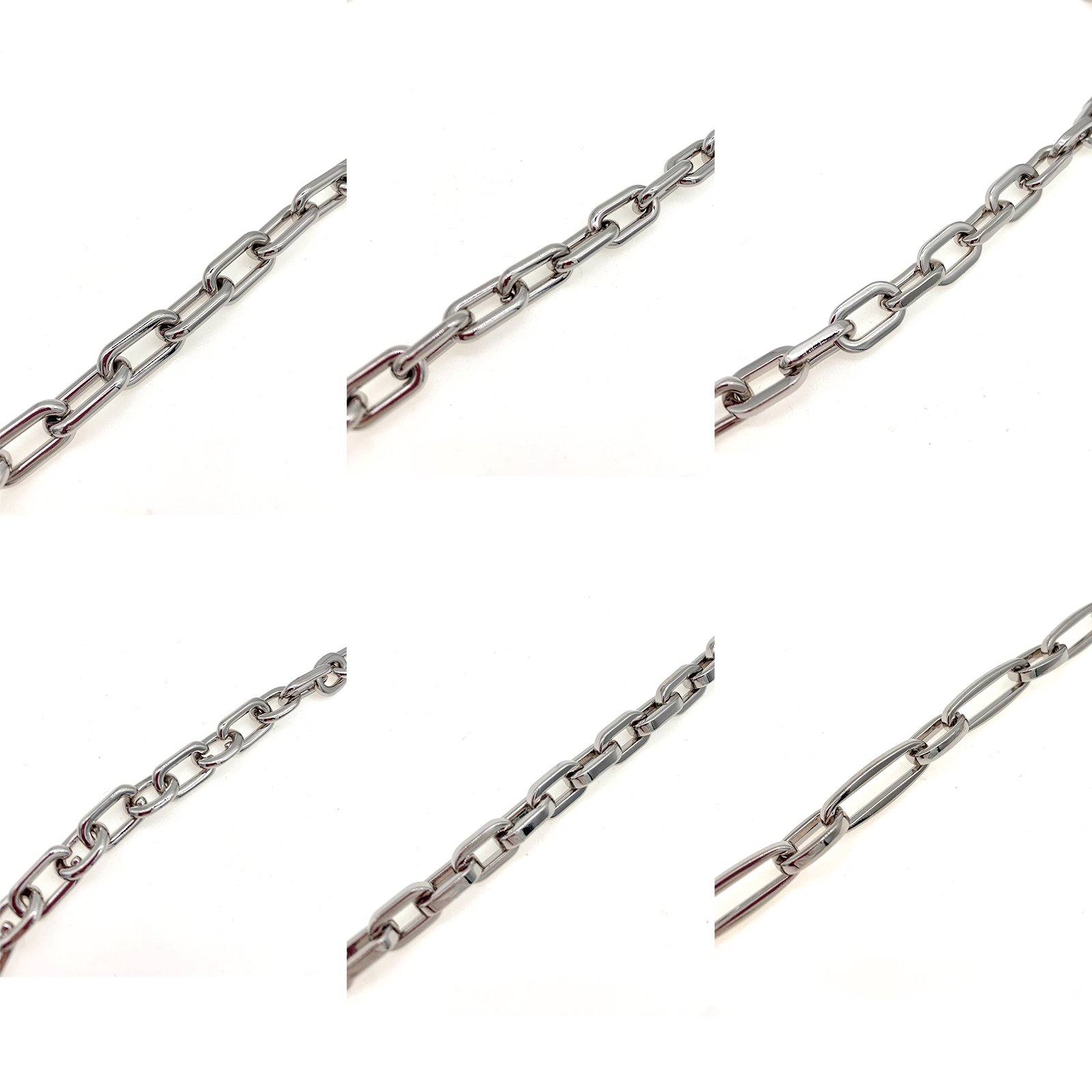 Handbag Accessories Custom Metal Bag Chain Hardware 1M 1.2M Light Gold Silver Gold Handbag Chain eyeglasses