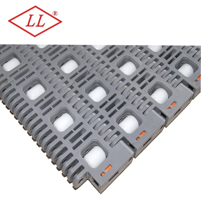 Activated Roller plastic Modular belt for sorting conveyor